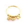 24K Gold Enamel Baby Bangle