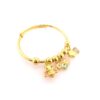 24K Gold Enamel Baby Bangle