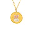 24K Gold Rabbit Necklace