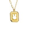 24K Gold Rabbit Necklace
