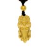 24K Gold Ancient Design Dragon Necklace