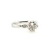 18K White Gold 0.911ct Diamond Ring