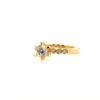 18K Yellow Gold 0.664ct Diamond Ring