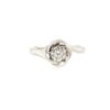 18K White Gold 0.5ct Diamond Ring