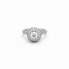 18K White Gold 1.109ct Diamond Ring