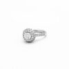 18K White Gold 1.109ct Diamond Ring