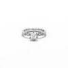 18K White Gold 0.884ct Diamond Ring