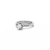 18K White Gold 0.884ct Diamond Ring