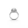 18K White Gold 1.109ct Diamond Ring