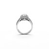 18K White Gold 1.469 Diamond Ring