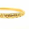 24K Gold Ancient Design Bracelet 33.29g