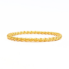 24K Gold Ancient Design Bangle 35.50g