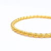 24K Gold Ancient Design Bangle 35.50g