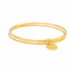 24K Gold Ancient Design Bangle