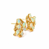 18K Gold Opal Earrings 1.97ct