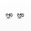 18K White Gold 0.181ct Diamond Earstuds