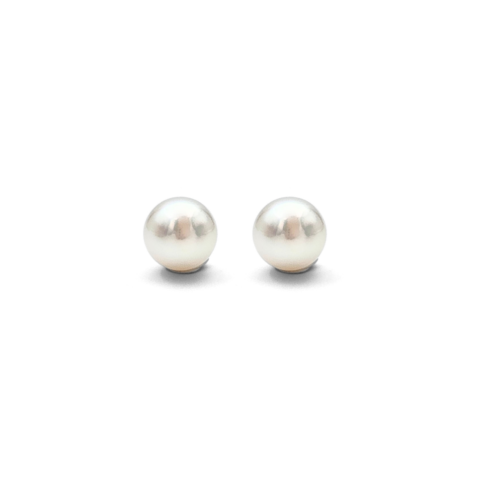 18K South Sea Peal Earrings