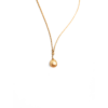18K Gold South Sea Golden Pearl Necklace