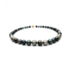 14K Gold Tahitian Black Pearl Necklace