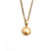 18K Gold South Sea Golden Pearl Pendent