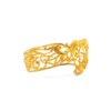 24K Gold Dragon And Pheonix Bangle