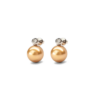 18K Gold South Sea Golden Pearl Earrings