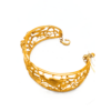 24K Gold Dragon And Pheonix Bangle