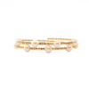 18K Gold Akoya Bangle