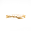 18K Gold Akoya Bangle