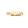 18K Gold Akoya Bangle