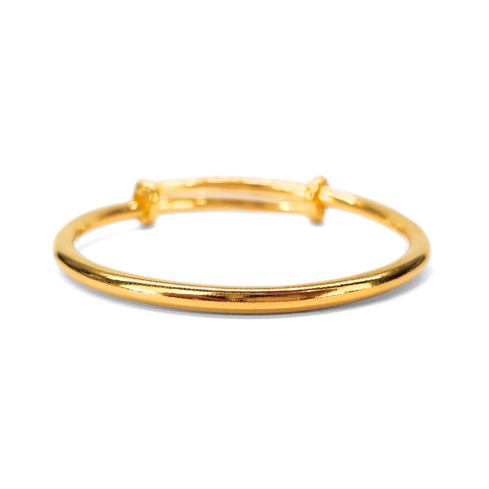 24K Gold Boutique Design Bangle