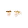 18K Gold Akoya Earrings