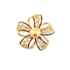 Golden South Sea Pearl Brooch