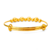 24K Gold Boutique Design Baby Bangle