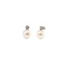 18K White Gold Akoya Pearl Earrings