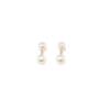 18K Gold Akoya Pearl Earrings