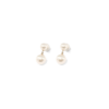 18K Gold Akoya Pearl Earrings