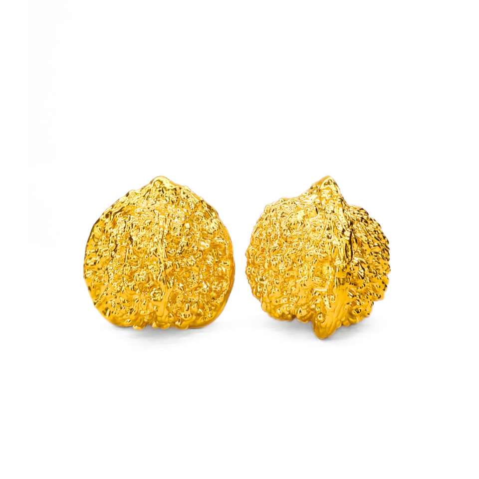 24K gold walnuts ornament