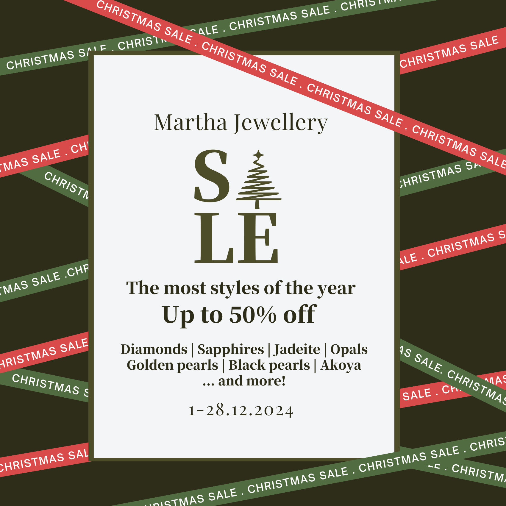 Martha Jewellery Xmas Sale