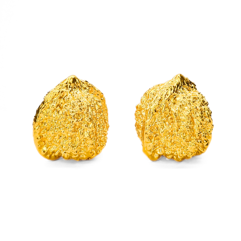 24K gold walnuts ornament